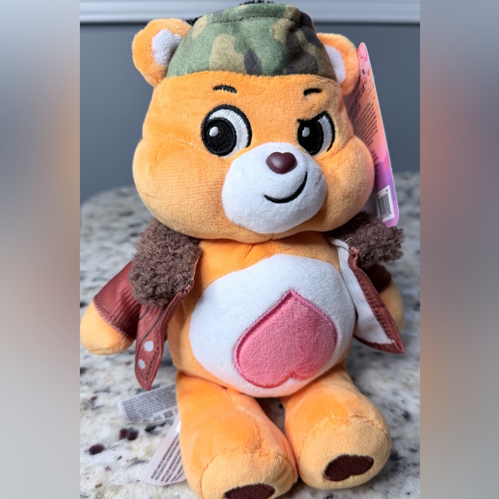 Care Bears × Stranger Things Plush 9" Tenderheart Bear as Lucas Limited Edition